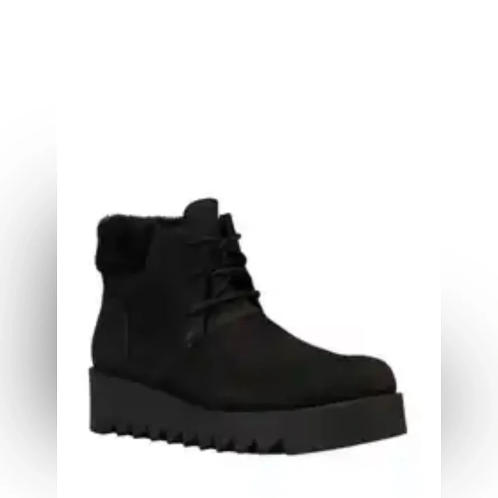 Eileen Fisher Kenille Sport Suede Wedge Bootie Size 8